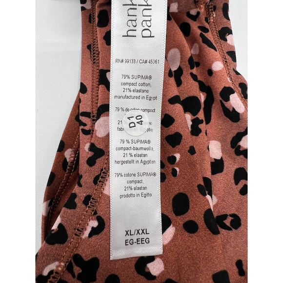 HANKY PANKY XL-XXLRGE PLAYSTRETCH PRINT NATURAL RISE THONG WILD SPOTS BROWN NWT - Picture 8 of 9